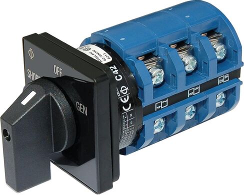 Blue Sea Systems 9019 AC Rotary Switch - OFF + 2 Positions 240V AC 65A in Saudi Arabia