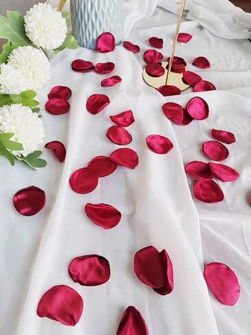 Pink Rose Petals,Blush Pink Flower Silk Petals,Scatter Petals for Wedding Aisle Scatter,Dinner Table Centerpieces Party Decoration,Romantic Night,Valentine's Day Home Decor,200PCS in Saudi Arabia