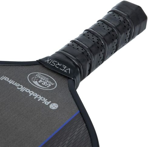 VERSIX Pro 6C Carbon Control Textured Pickleball Paddle - Carbon Fiber Face, Weight 7.8 – 8.2oz.(Midweight), 15mm Thick Polypropylene Core, 4 1/8" Grip (Small Grip) in Saudi Arabia