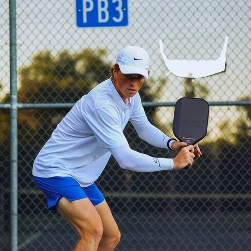 VERSIX Pro 6C Carbon Control Textured Pickleball Paddle - Carbon Fiber Face, Weight 7.8 – 8.2oz.(Midweight), 15mm Thick Polypropylene Core, 4 1/8" Grip (Small Grip) in Saudi Arabia