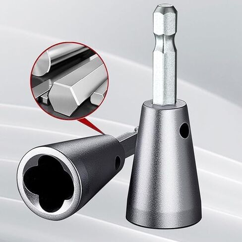 Wire Twister Tool for Drill,Drill Wire Twister, Wire Twister Wire Connector 6mm Hex Shank,Wire Twisting Tool, Wire Nut Twister for Electrical Power Drill（2PC) in Saudi Arabia