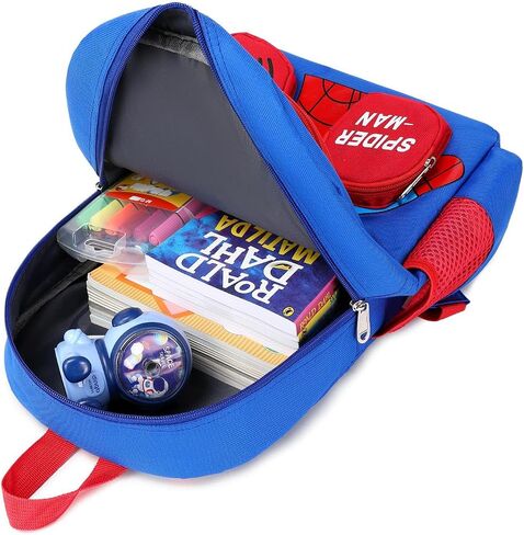 Boys Backpack 3d Cartoon Backpack for Toddler Elementary School Spider Backpack Bags Bookbag for Boy Girls Lightweight Waterproof Kids Backpack in Saudi Arabia