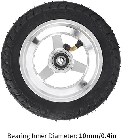 Electric Scooter Tires, 8x2.00‑5 Pneumatic Tire with Stainless Steel Wheel Hub in Saudi Arabia