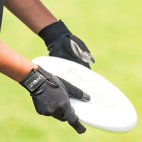 قفازات Layout Ultimate Frisbee - قبضة واحتكاك مثاليين لتعزيز لعبتك! مثالية لألعاب Ultimate وDG وجميع الرياضات القرصية! in Kuwait