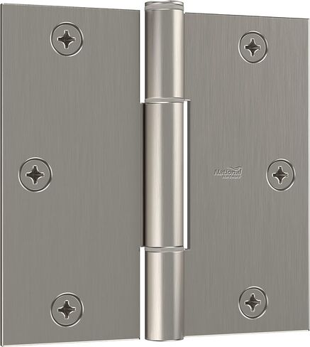 National Hardware Squeak Guard Hinges 1/4 In. Radius Round Corner 3-Pack in Matte Black in Saudi Arabia
