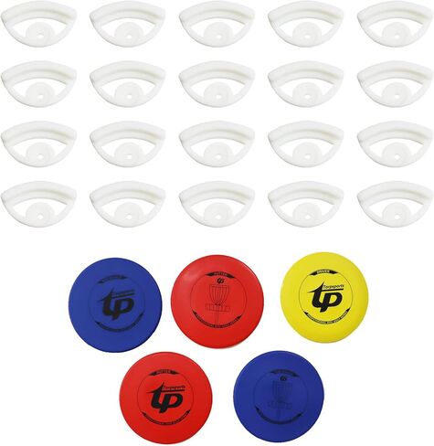 PIAOLGYI Disc Golf Mounts Display Holder Hanger Accessory Compatible with Disc Dolf Discs,20 PCS in Saudi Arabia