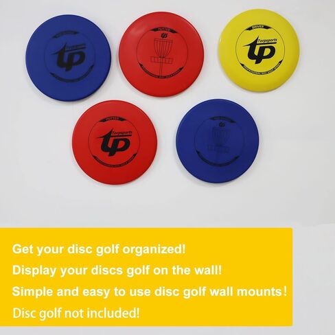 PIAOLGYI Disc Golf Mounts Display Holder Hanger Accessory Compatible with Disc Dolf Discs,20 PCS in Saudi Arabia
