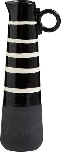 Mud Pie Black/White Bud Vase, Large in Saudi Arabia