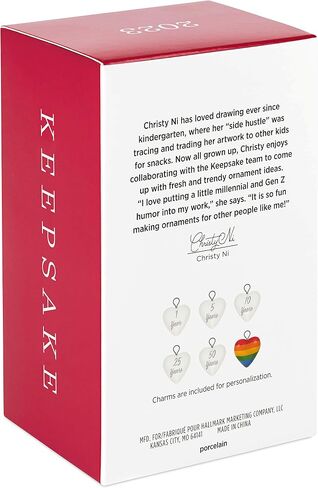 Hallmark Keepsake Christmas Ornament 2023, Our Anniversary, Lovebirds Wedding Anniversary in Saudi Arabia