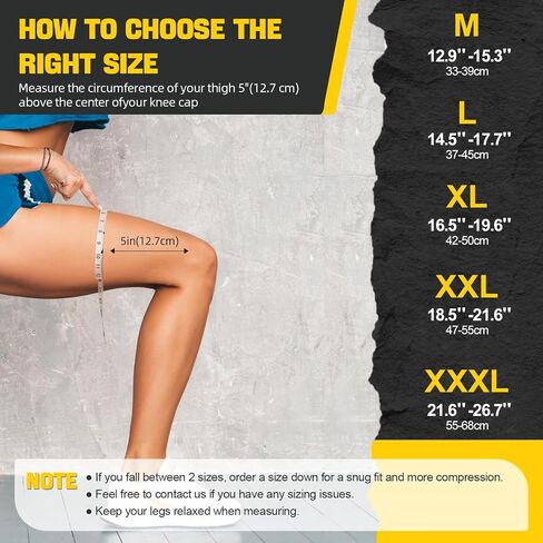 Adjustable Knee Brace for Men and Women ,Knee Support with Runners and Workout Enthusiasts , Breathable and Soft Bandage with Side Stabilizers and Protect with Meniscus Tears(Dark Black, XXX-Large) in Saudi Arabia