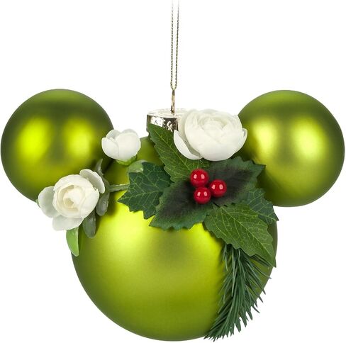 Disney Mickey Mouse Icon Glass Ball Sketchbook Ornament ? Floral in Saudi Arabia