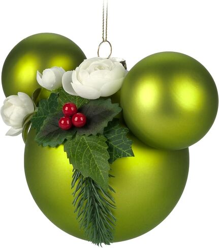 Disney Mickey Mouse Icon Glass Ball Sketchbook Ornament ? Floral in Saudi Arabia