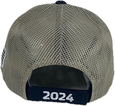 108th Running Indianapolis IndyCar 2024 Adult 500 Race 5.26.2024 Snapback Trucker Gold Mesh Blue Hat in Saudi Arabia