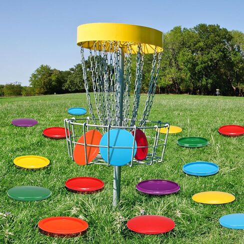 Poen 12 Pieces Disc Golf Set 4 Pcs Putter 4 Pcs Mid Range 4 Pcs Driver 140-160 g Plastic Disc Golf Comfortable Flying Disc for Beginner, Colors May Vary, DIY Your Discs in Saudi Arabia