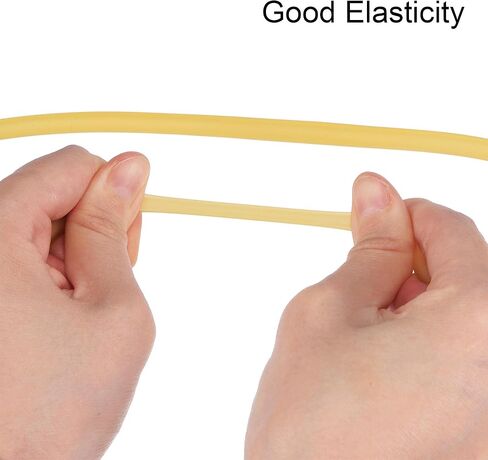 uxcell Latex Tubing 2mm ID 4mm OD 5m Elastic Rubber Hose in Saudi Arabia