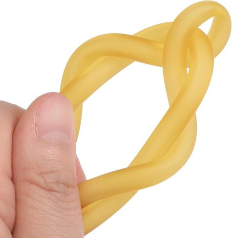 uxcell Latex Tubing 2mm ID 4mm OD 5m Elastic Rubber Hose in Saudi Arabia