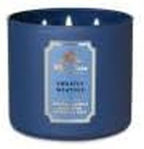 Bath & Body Works, White Barn 3-Wick Candle w/Essential Oils - 14.5 oz - 2021 Christmas & Winter Scents! (Sweater Weather) in Saudi Arabia