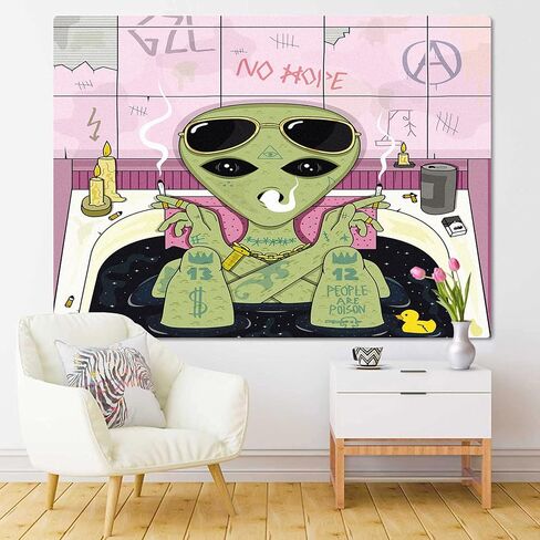 Emvency نسيج تريبي ستونر النظارات الجمالية ديكور المنزل الجدار الشنق لغرفة المعيشة غرفة النوم النوم 60x80 بوصة in Kuwait