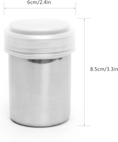 Coolrunner الصلب الشوكولاته شاكر مسحوق السكر مسحوق الكاكاو الدقيق القهوة المغربل أدوات الطبخ غطاء الشوكولاته شاكر الكاكاو in Kuwait