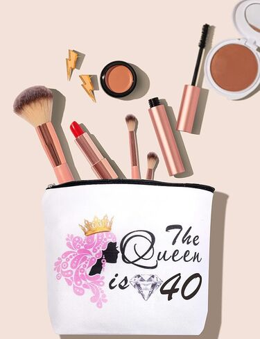 40th Birthday Mirror, 40th Birthday Gifts for Women, 40th Birthday Compact Mirror, 40th Birthday Makeup Bag, 40th Birthday Compact Mirror, 40 Birthday Gifts for Women, 40th Bday Gifts for Women in Saudi Arabia