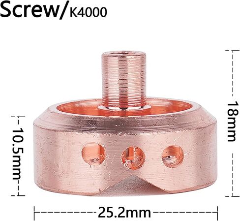 Gouging Torch Replacement Parts Heads &Screw 94378368 Fit K3000(K3000) 5pcs in Saudi Arabia