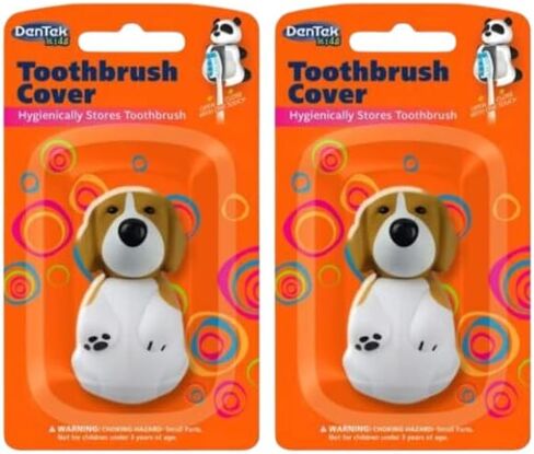 DenTek Animal Toothbrush Cover, Animals Will Vary (Pack of 1) in Saudi Arabia