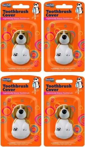 DenTek Animal Toothbrush Cover, Animals Will Vary (Pack of 1) in Saudi Arabia