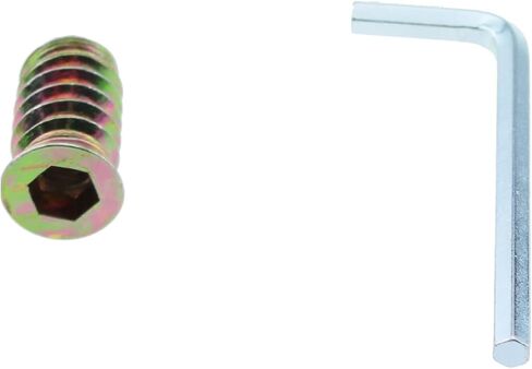 50pcs M6x10 Threaded Inserts for Wood Nutsert Furniture Screw-in Nut, Wood Hex Drive Threaded Wood Inserts in Saudi Arabia