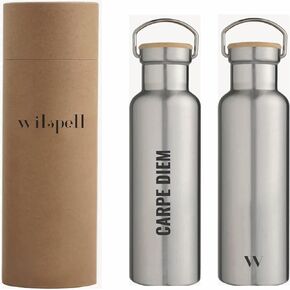 Insulated Water Bottle 16oz | Stainless Steel Water Bottle | Insulated Water Bottles | Travel Water Bottle | Metal Water Bottle | BPA-Free | Reusable Water Bottle 500 ml | Perfect for School