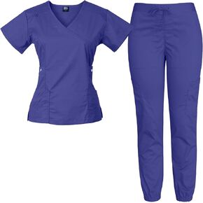 مجموعة مستلزمات الركض النسائية من Medgear ذات 12 جيبًا (Galaxy، X-Small)