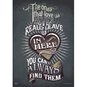 MIGHTYPRINT Harry Potter - Dumbledore Quote - Words Are Our Most Inexhaustible Source of Magic – Durable 17" x 24" Wall Art – NOT Made of Paper – Officially Licensed Collectible