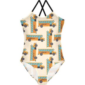 Baby Girls' Swimwear Quick Dry Toddler Girls One Piece Swimsuit Bathing Suits Size 3T-10Y