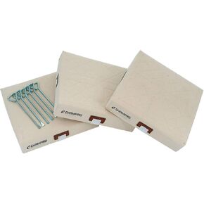 Champro Canvas Quilted Bases for Baseball/Softball, Set of 3, 14" x 2"