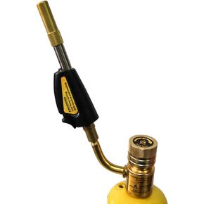 QWORK Turbo Torch Tips, Torch Swirl, MAP-Pro/LP Gas, Self Lighting, Gas Self Ignition Turbo Torch Regulator Brazing Soldering Welding Plumbing Gun