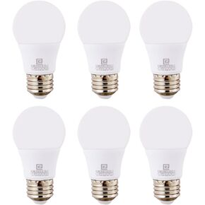 12V-60V LED Light Bulb Low Voltage 12 Volt AC DC Light Bulb, Light Color 3000K Soft Light, E26 Regular Base Medium Screw 3W LED Equivalent 25W, 24V 32V 36V 48V Off Grid Light Bulb 6Pack