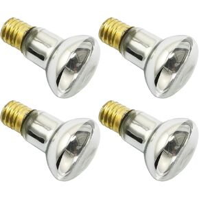 Lava Lamp Bulb 4PCS 120V 40W R39 E17 Reflector Type Replacement Light Bulbs
