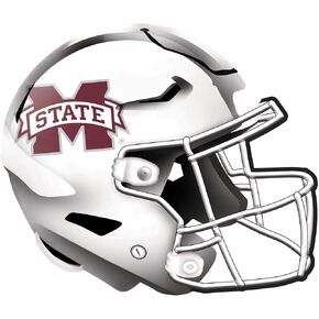 Fan Creations NCAA Mississippi State Bulldogs Unisex Mississippi State University Authentic Helmet, Team Color, 12 inch, (C1008-Mississippi State)