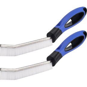 Hard Bristle Crevice Cleaning Brush-New Multifunctional Cleaning Brush Tool, Cleaning Gap Scrub Brushes are Suitable for Homes, Bathrooms, Home, Cars, Toilet Bowl, Faucets, Window, 2 Pcs.