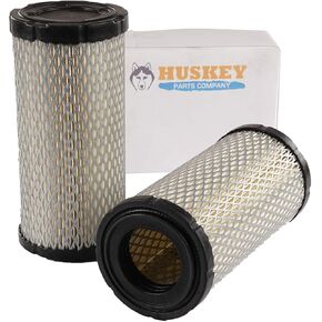 Huskey 2 Pack Golf Cart Air Filter for Club Car Precedent, EZGO TXT/RXV, Workhorse Gas Models- Replaces OEM# 1025582-01, 28463G01