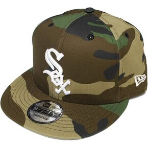 New Era MLB Chicago White Sox Woodland Camo Salute to Service Adjustable 9Fifty SnapBack Hat Cap: OSFM