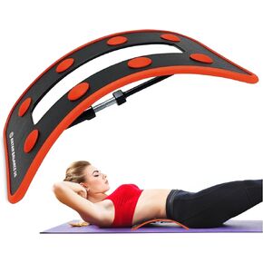 Adjustable Back Stretcher for Lower Back Pain Relief - Back Cracker for Muscle Tension Relief, Herniated Disc, Sciatica, Spine Decompression - Lumbar stretcher, Back Popper for Back Pain Relief