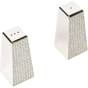 Unknown salt-shakers, 3", Silver