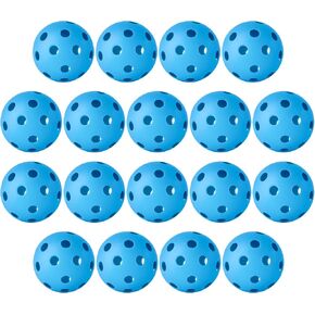 Coopay 18/36 Pack Baseball Practice Baseballs Plastic Hollow Soft Balls for Hitting, Baseball Training Indoor Outdoor Use in Saudi Arabia