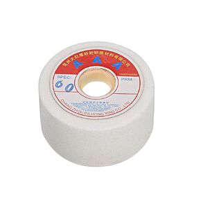 uxcell 3-Inch Grinding Wheel 80 Grits White Aluminum Oxide Cup Abrasive Wheels Pack of 2