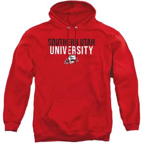 LOGOVISION Southern Utah University Official Stacked Unisex Adult Pull-Over Hoodie