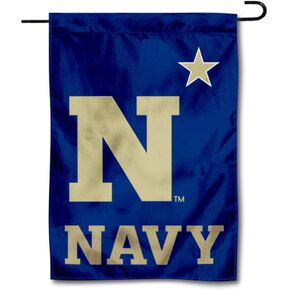 US Navy Midshipmen N Star Garden Flag
