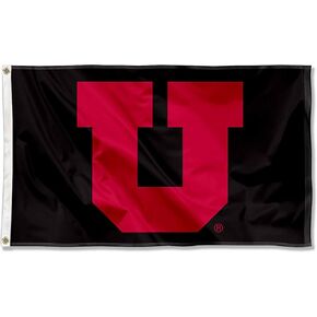 Utah Blackout University Large College Flag
