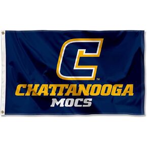 Tennessee Chattanooga Mocs UTC University Large College Flag