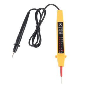 Voltage Tester, 8 in 1 Voltage Tester Pen AC DC 6-380V Multifunctional Car Electrical Instrument Tester Detector with LED Light