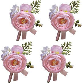 Floral White 17-Inch Artificial Bridal Bouquet for Wedding.Wedding Bouquet for Bride.